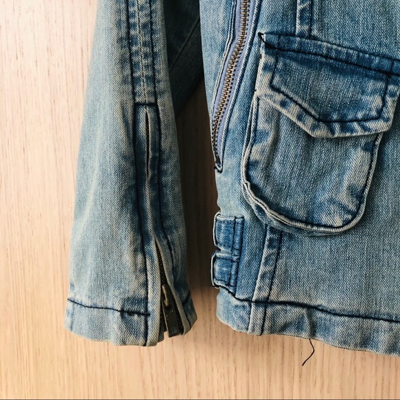Moto Jean Jacket (S/petite) - Picture 7 of 8